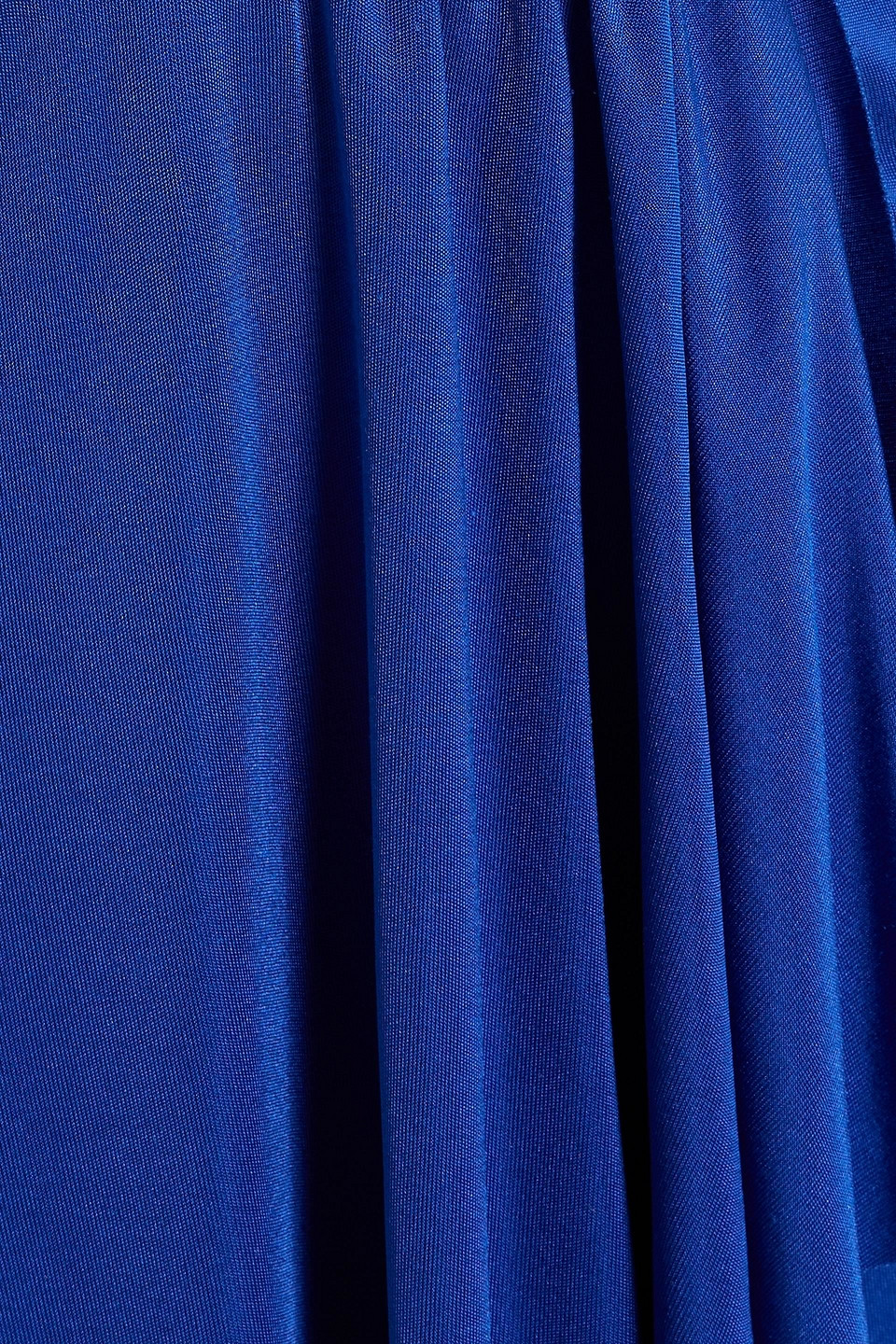 Isabel Marant Jacinthe Draped Stretch-jersey Skirt In Bright Blue