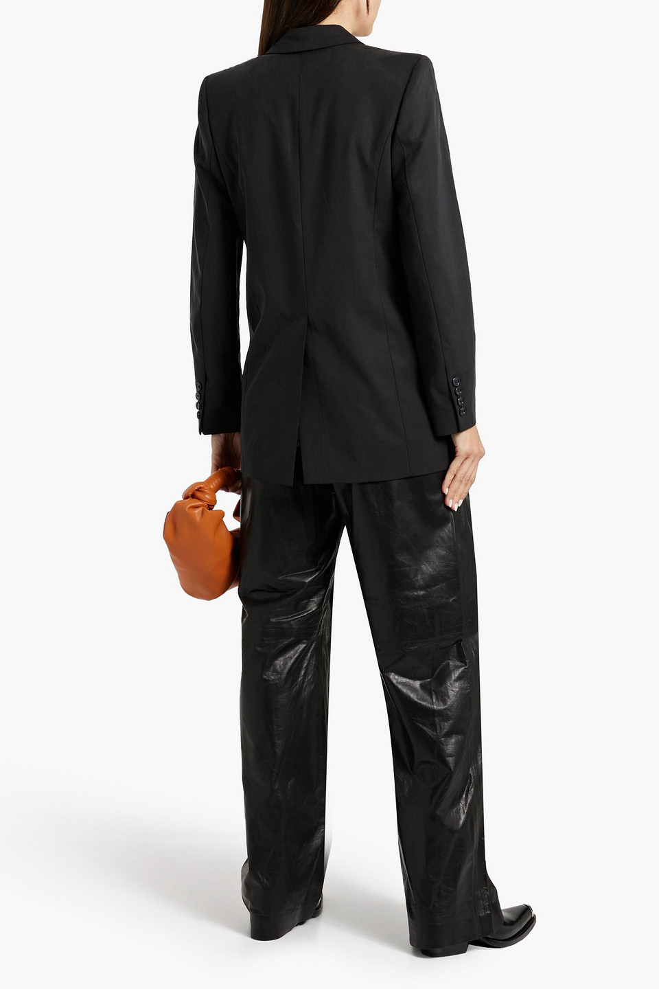 Isabel Marant Oratela Cotton Blazer In Black