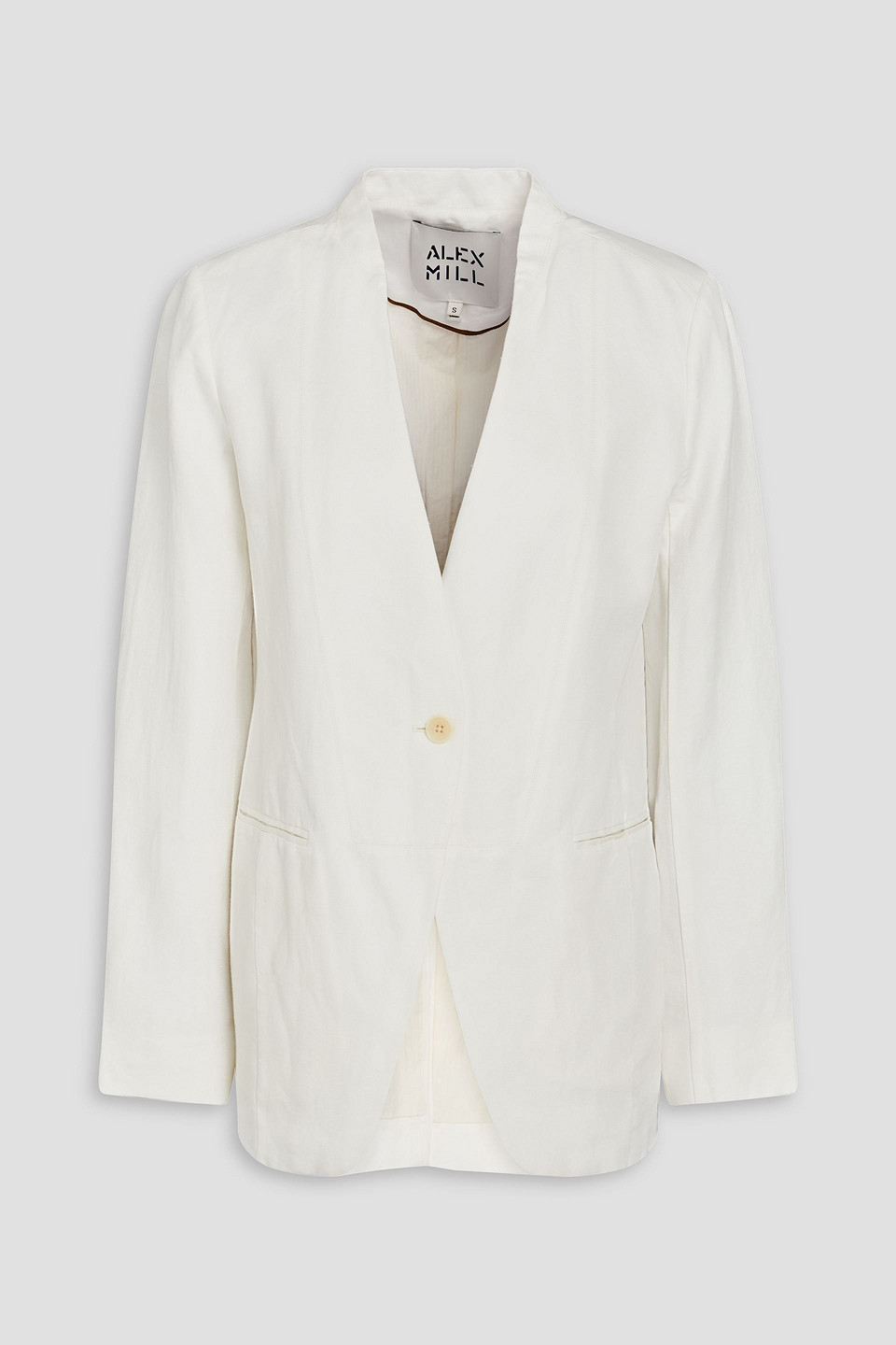 Alex Mill Janine Twill Blazer In White