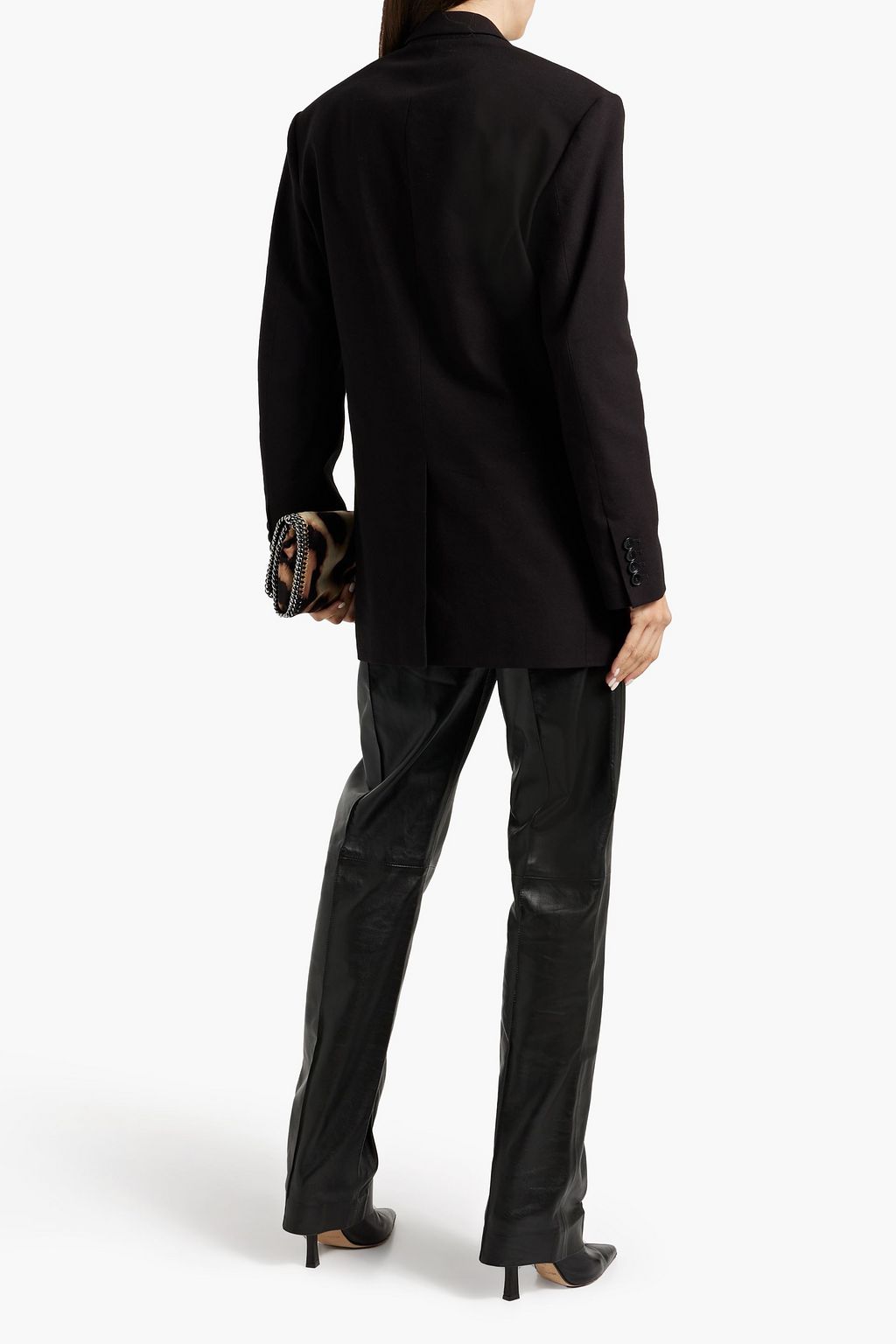 ISABEL MARANT Double-breasted crepe blazer