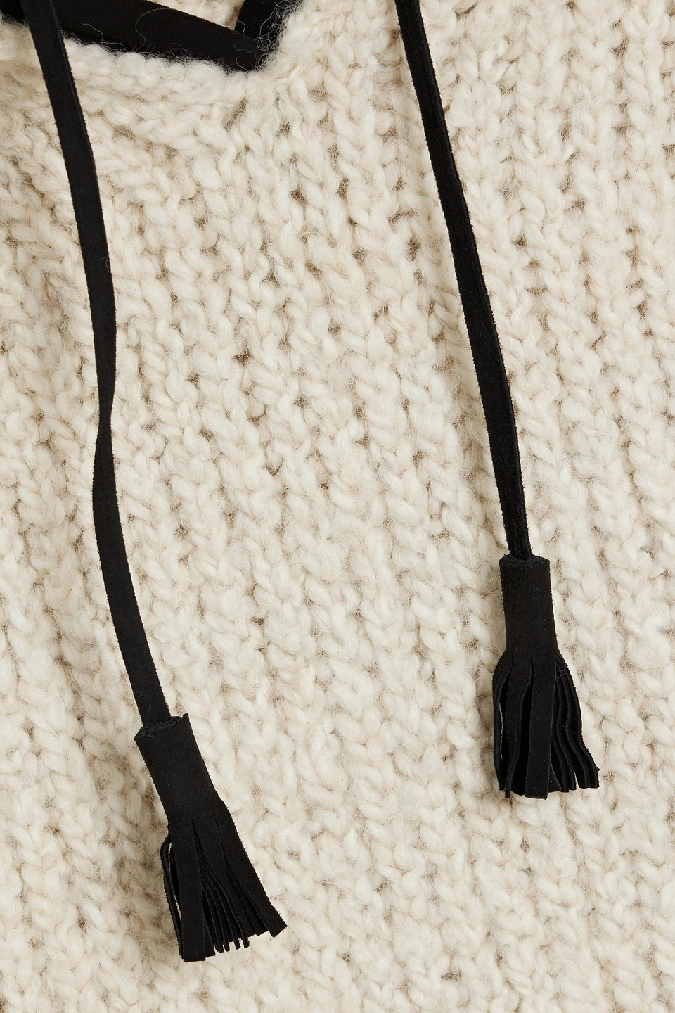 Isabel Marant Eleana Ribbed-knit Sweater In Ecru