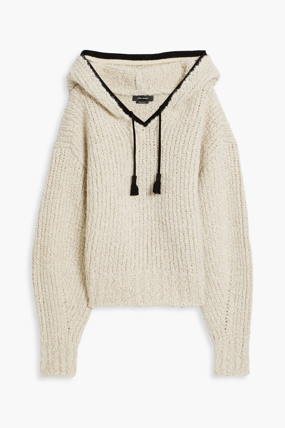 Isabel Marant Eleana Ribbed-knit Sweater In Ecru