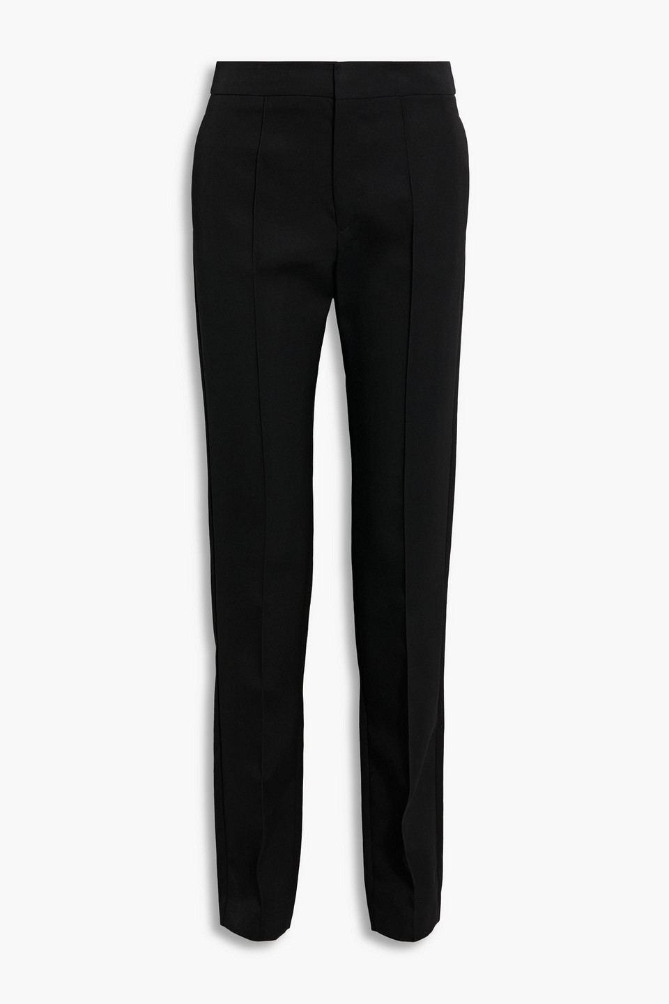 Isabel Marant Wool-crepe Tapered Pants In Black