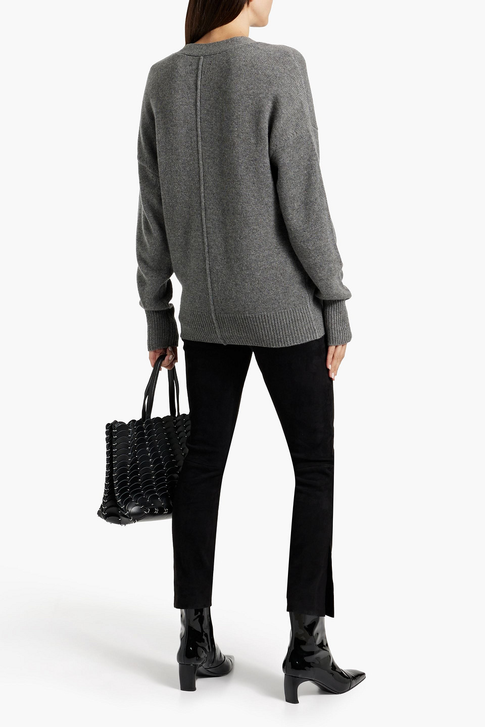 ISABEL MARANT AJULIKO SUEDE SLIM-LEG PANTS