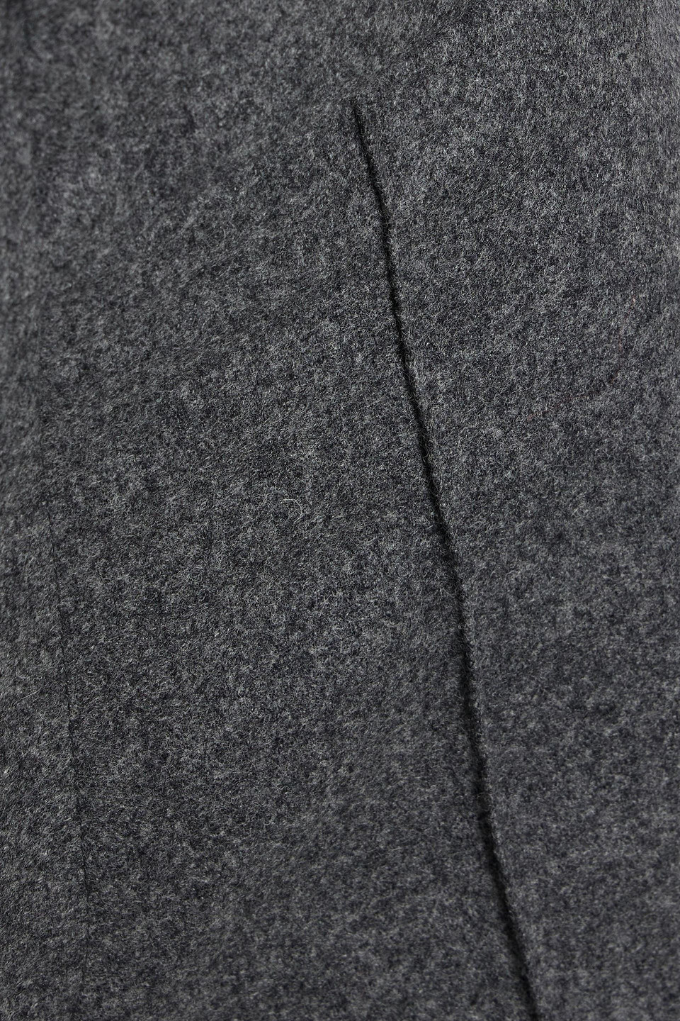 ISABEL MARANT ROKIA MÉLANGE WOOL STRAIGHT-LEG PANTS