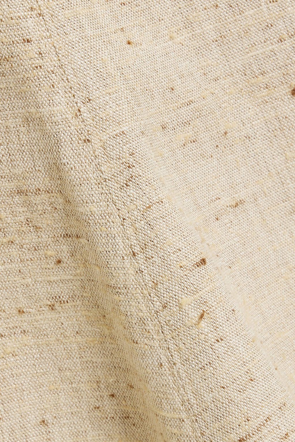 CO Hemp and silk-blend midi skirt