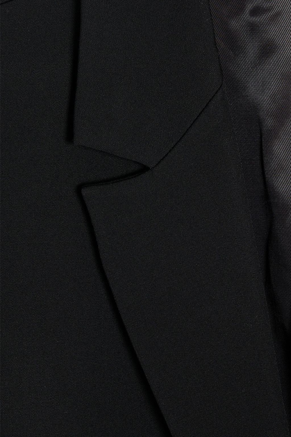 CO Wool-blend twill blazer