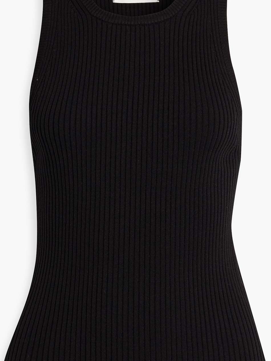 ribbed-knit tank