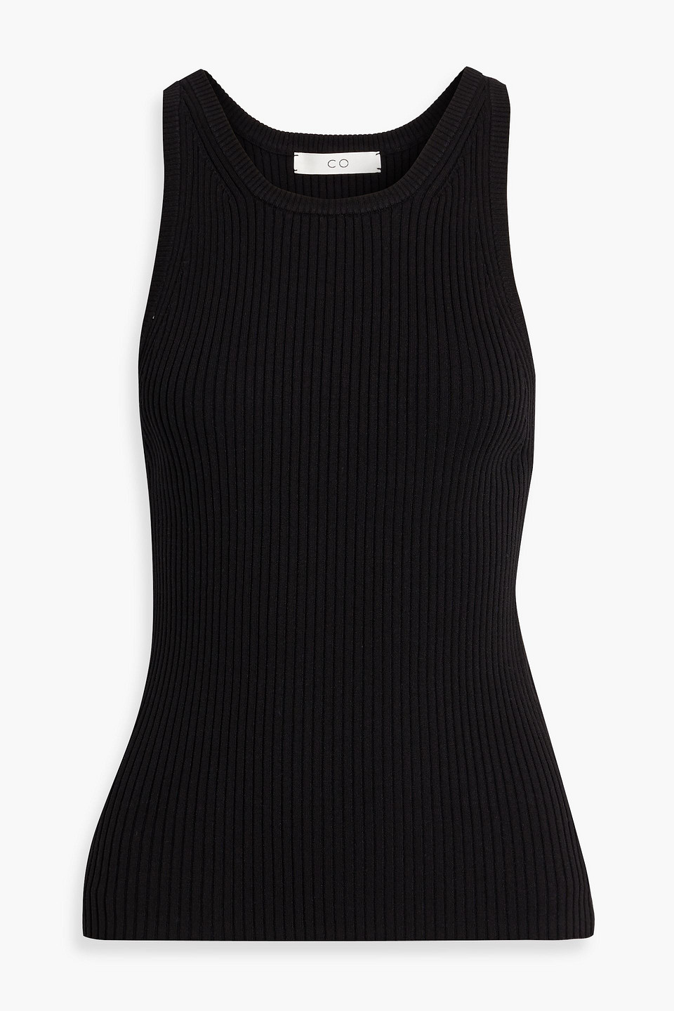 Ribbed-knit tank