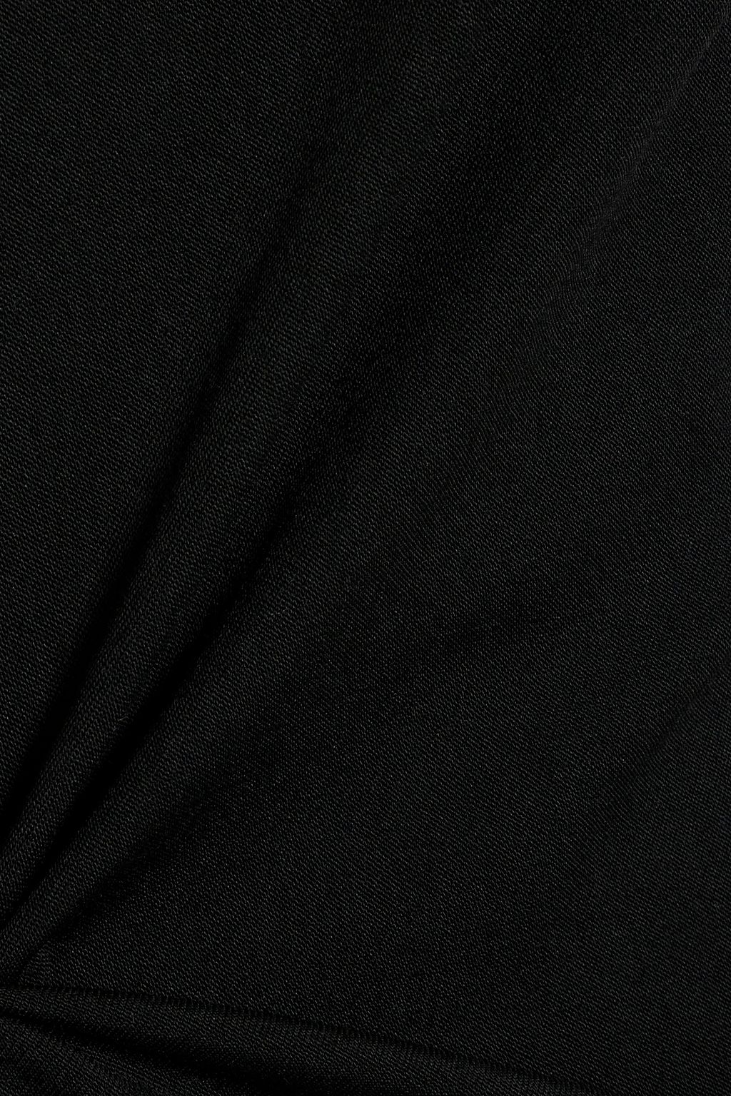 CO Strapless wool-blend crepe maxi dress