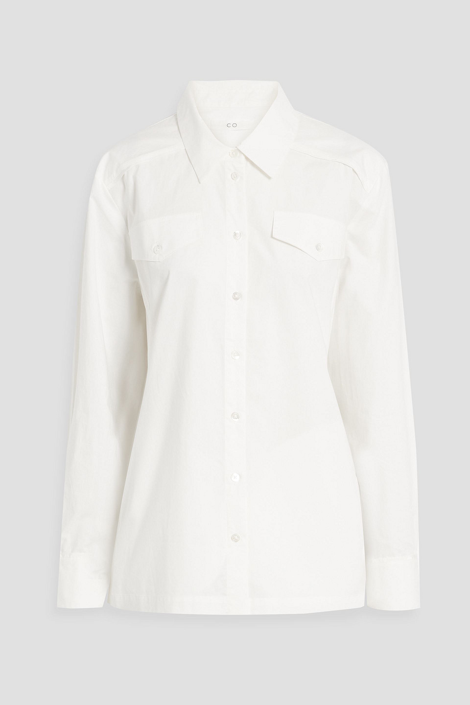 Cotton-poplin shirt