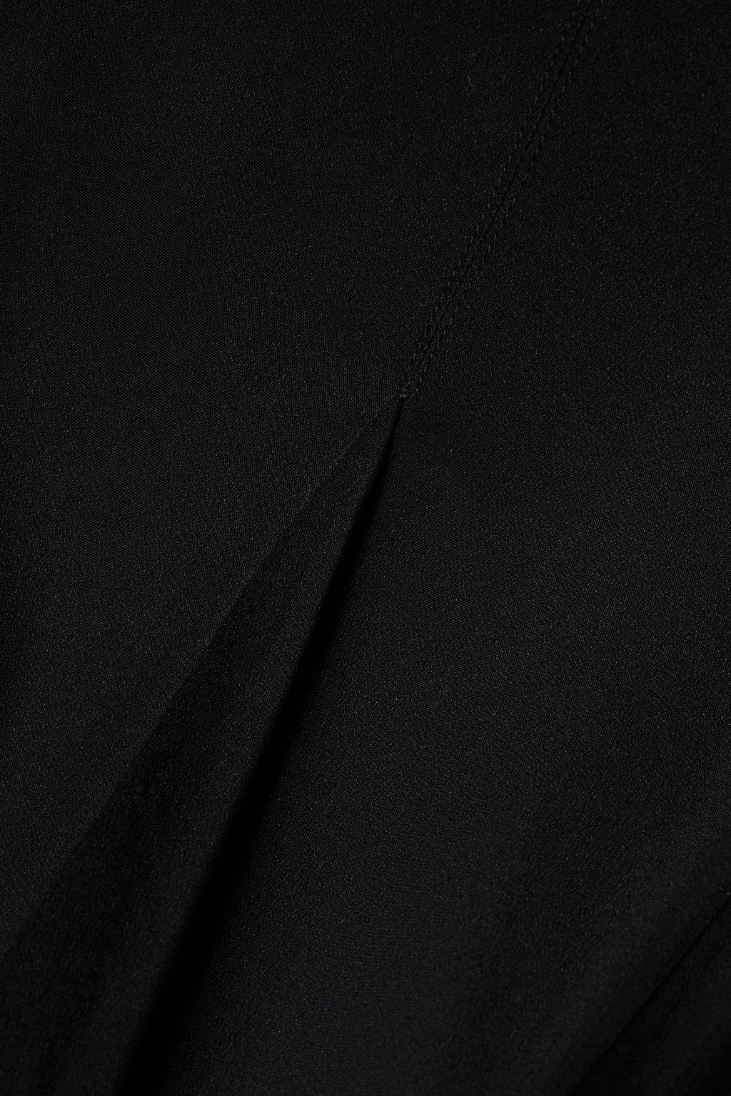 CO Pleated crepe wide-leg pants