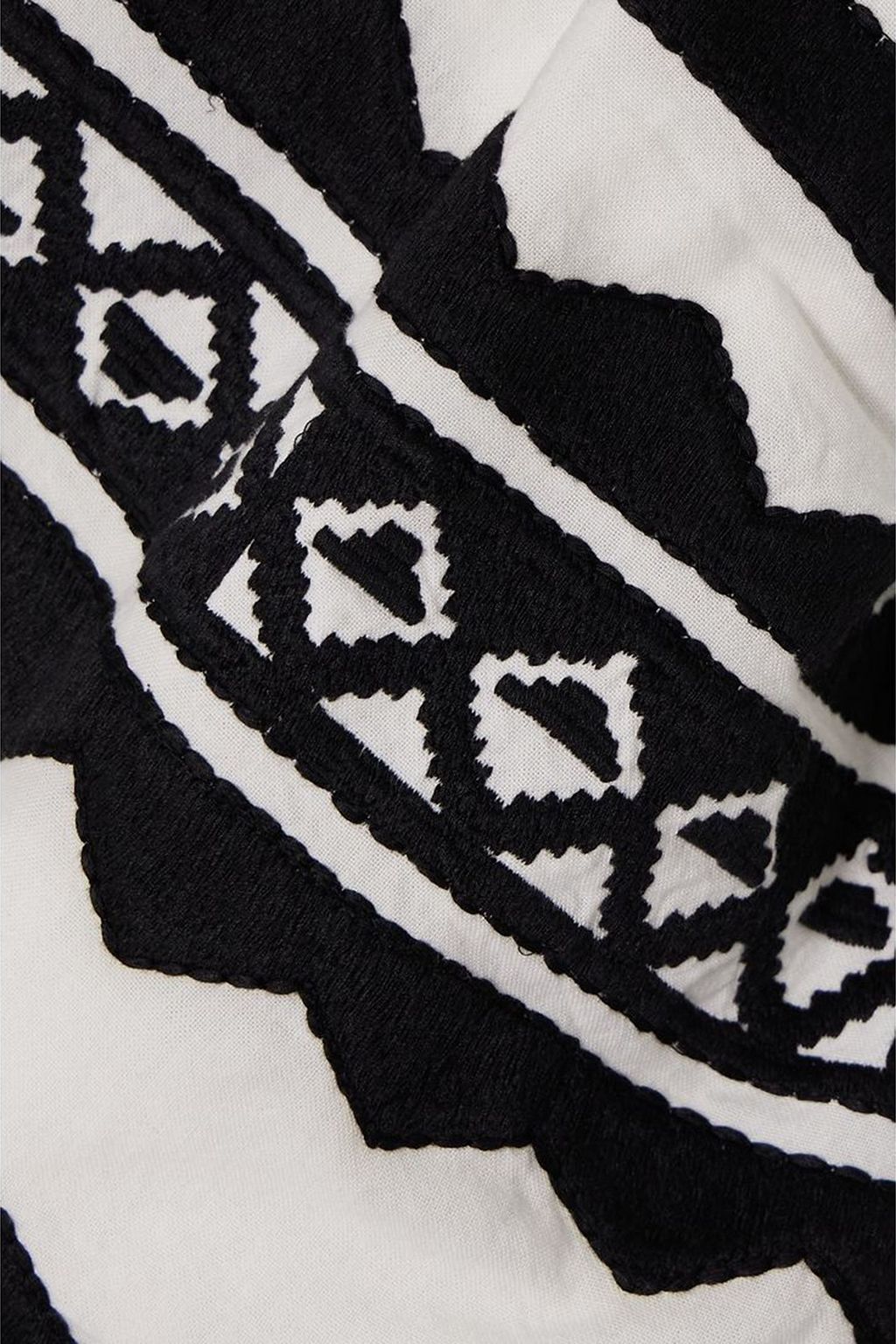 ERES Silence embroidered cotton coverup