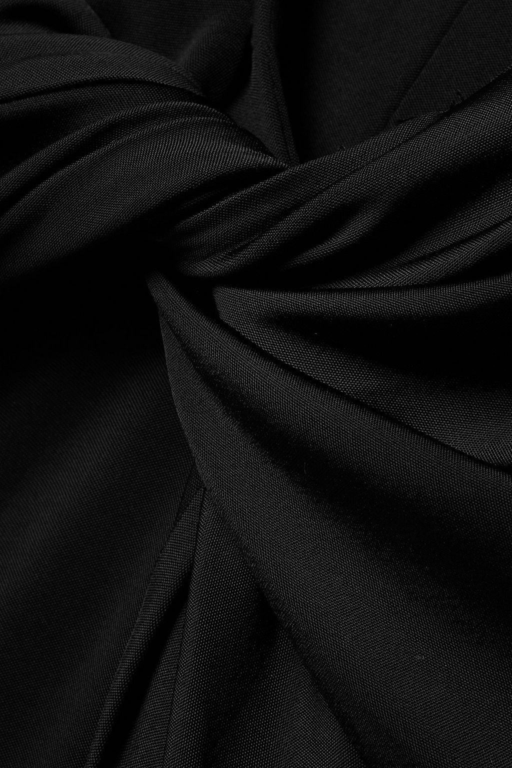 ET OCHS Olive cape-effect twist-front stretch-jersey gown