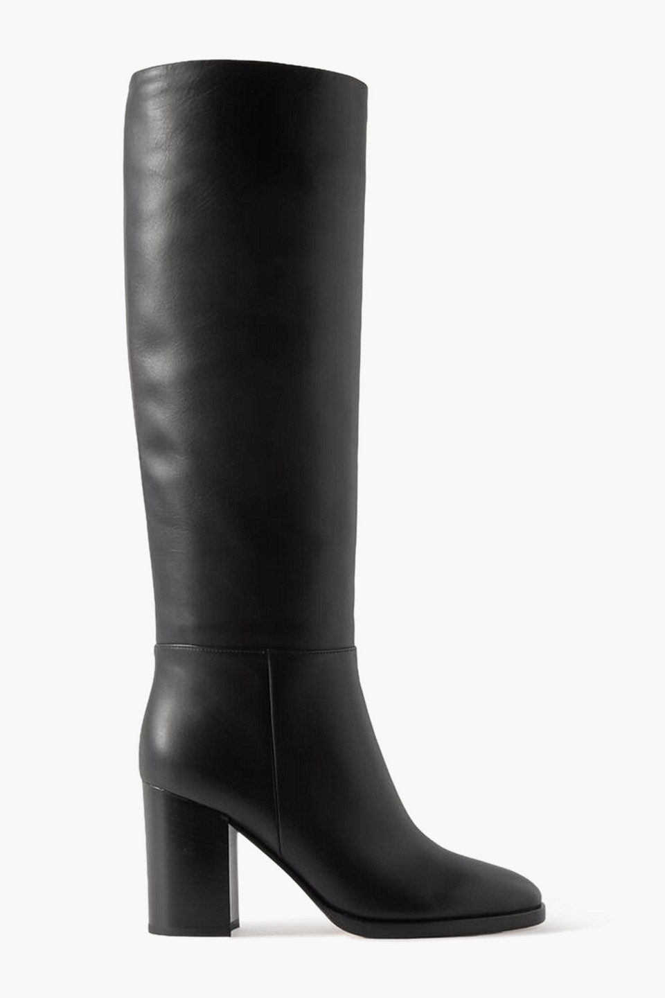Gianvito Rossi Santiago 85mm Knee-high Boots In Black
