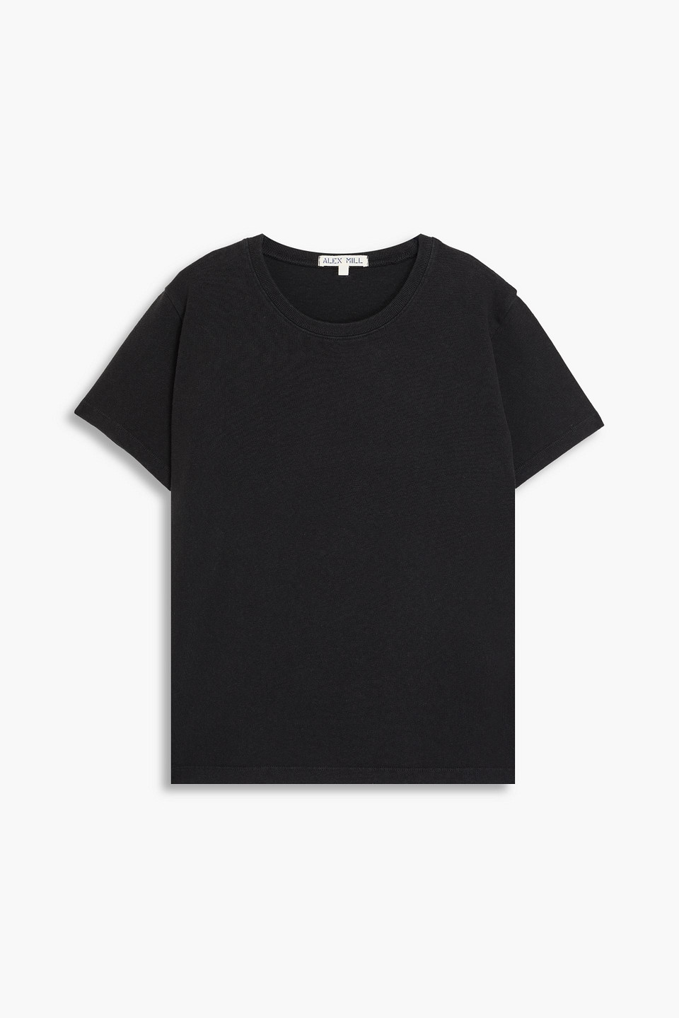 Alex Mill Cotton-jersey T-shirt In Black