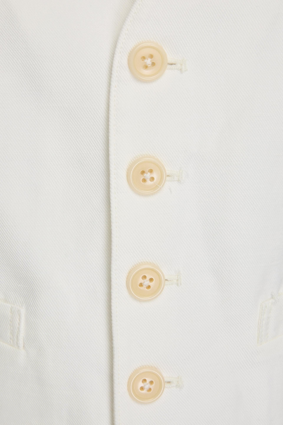 ALEX MILL KAM LINEN, LYOCELL AND COTTON-BLEND TWILL VEST