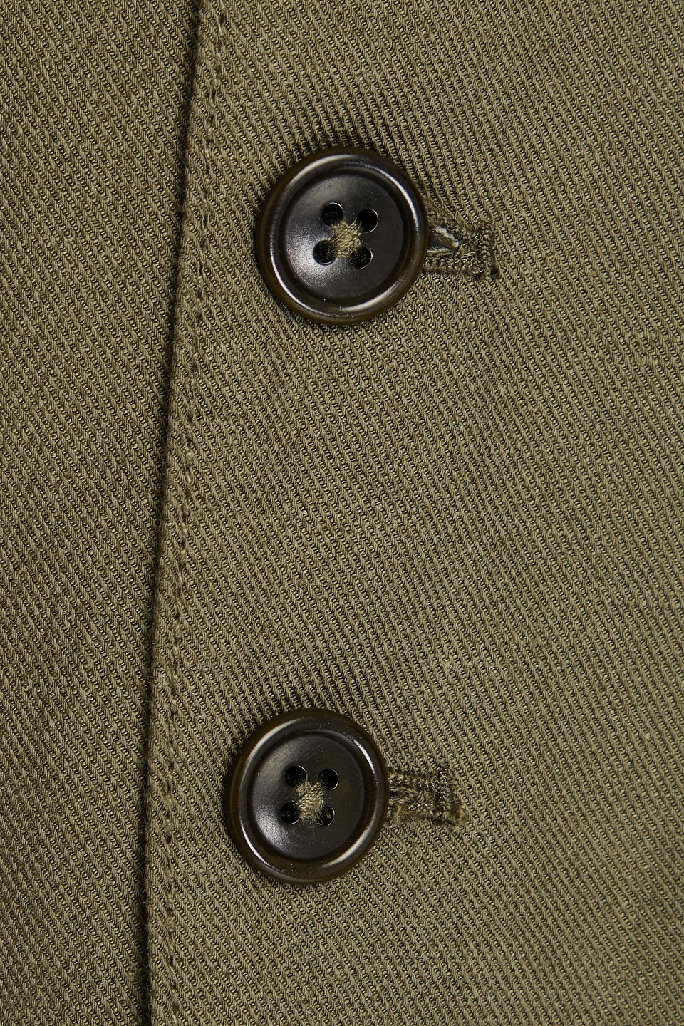 ALEX MILL KAM LINEN, LYOCELL AND COTTON-BLEND TWILL VEST