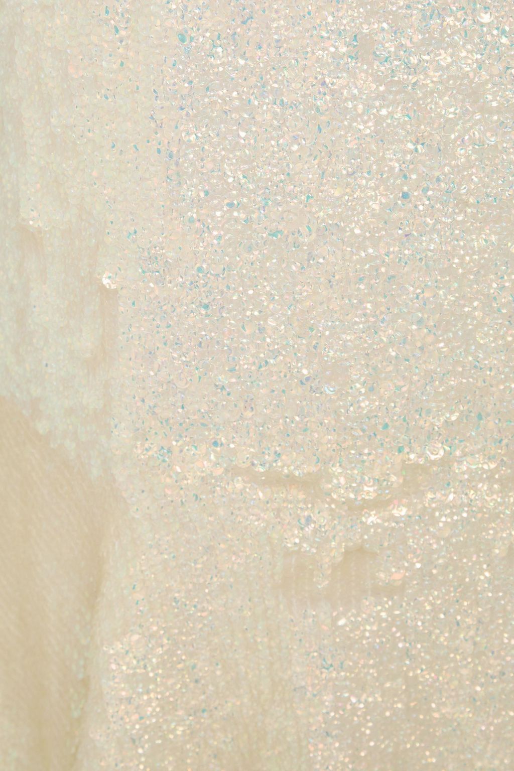 SALONI Sequined georgette midi dress