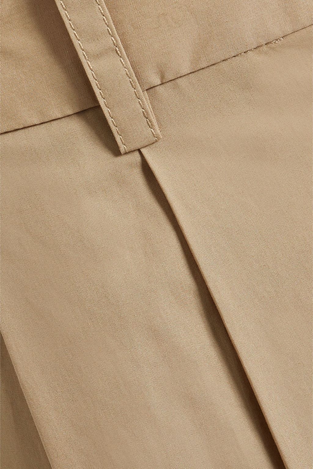 CO Cotton-twill straight-leg pants