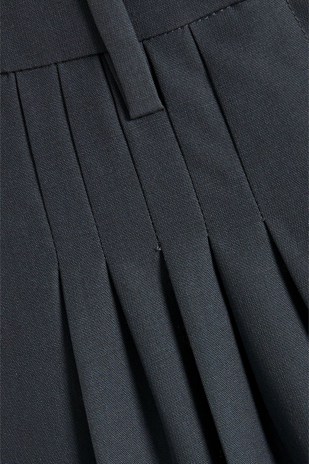 CO Pleated wool tapered pants
