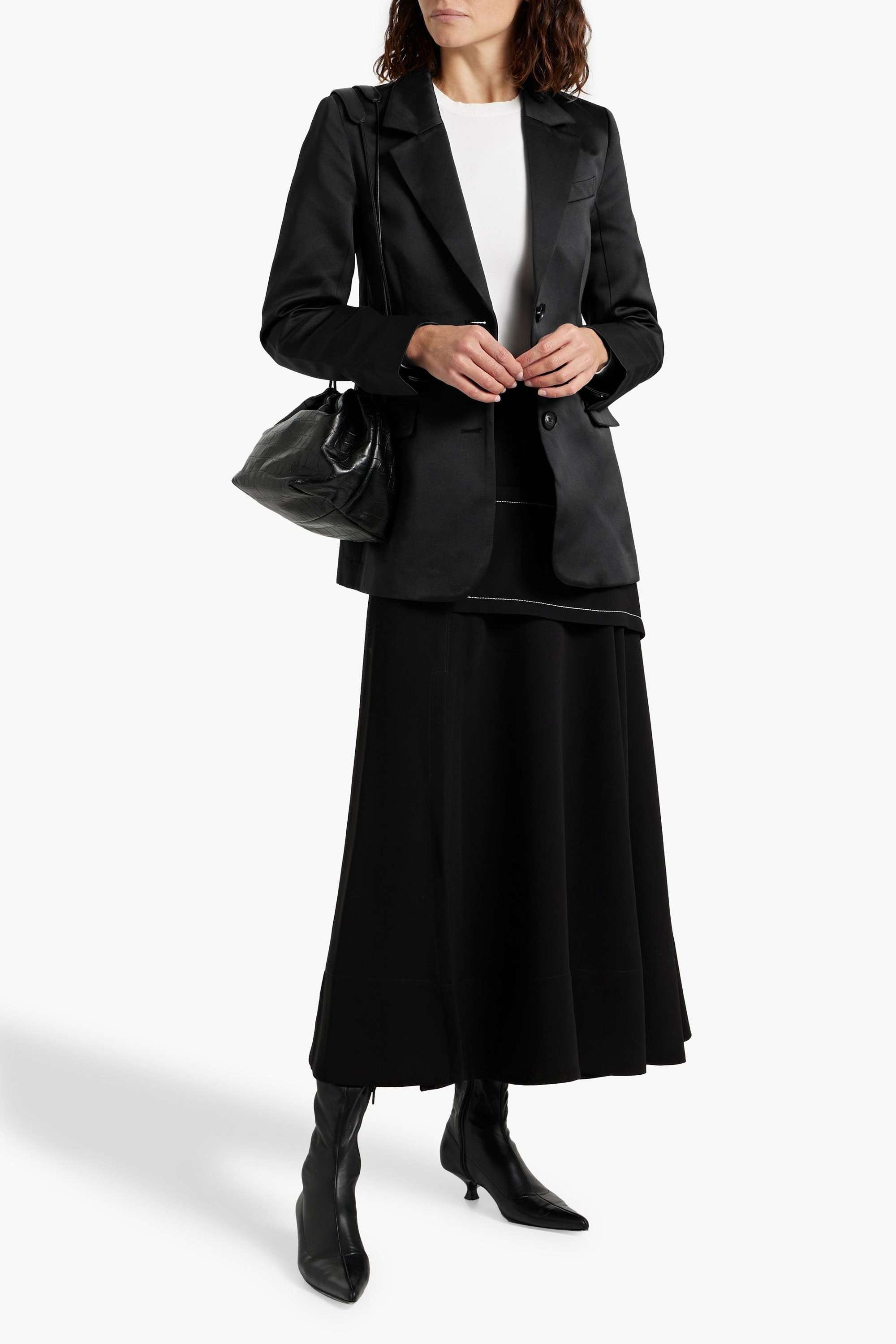 CO Satin blazer