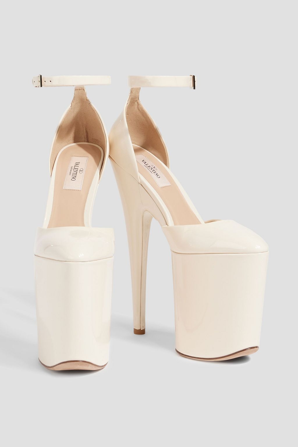 VALENTINO GARAVANI Patent-leather platform pumps