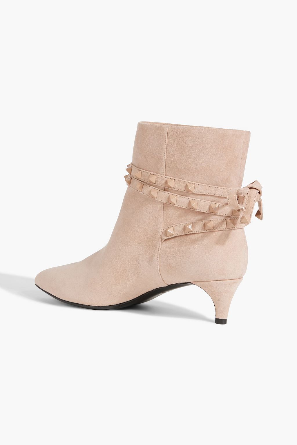 VALENTINO GARAVANI Rockstud suede ankle boots