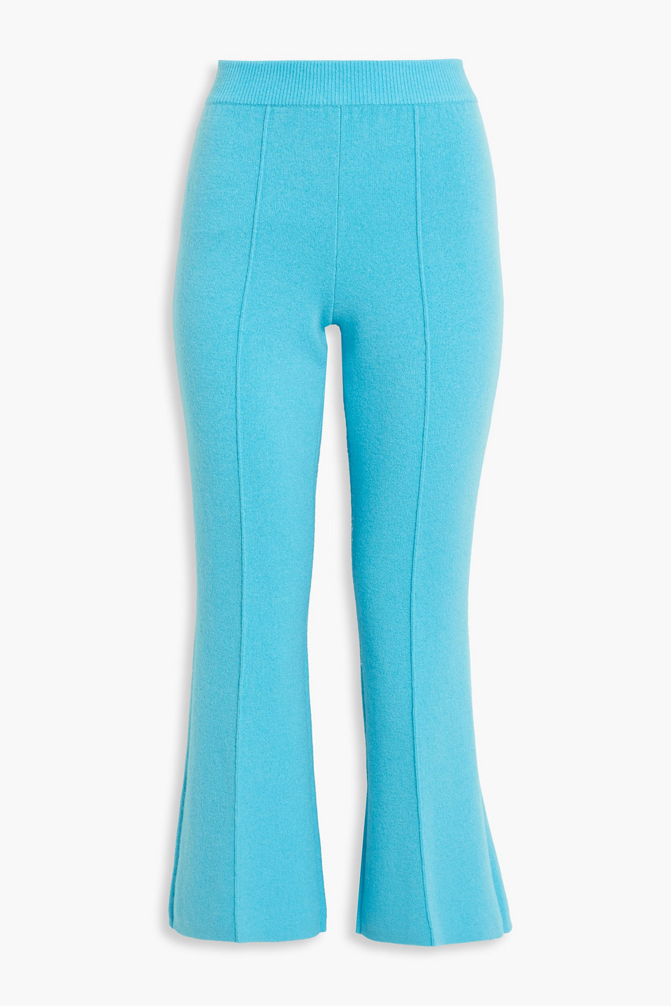 Lisa Yang Tilley Cashmere Kick-flare Pants In Turquoise