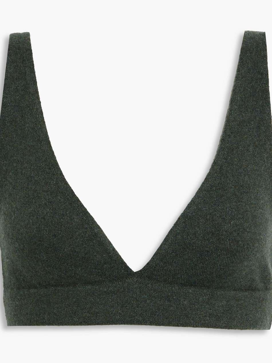 capucine cashmere bra top