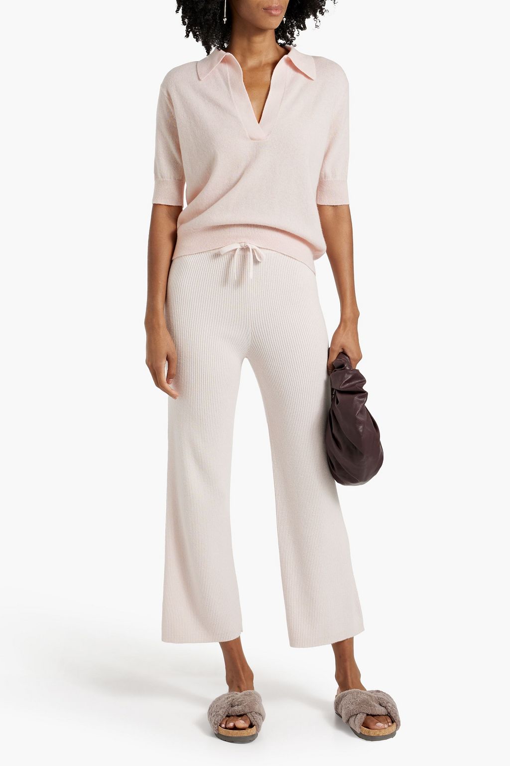 LISA YANG Carina cashmere polo sweater