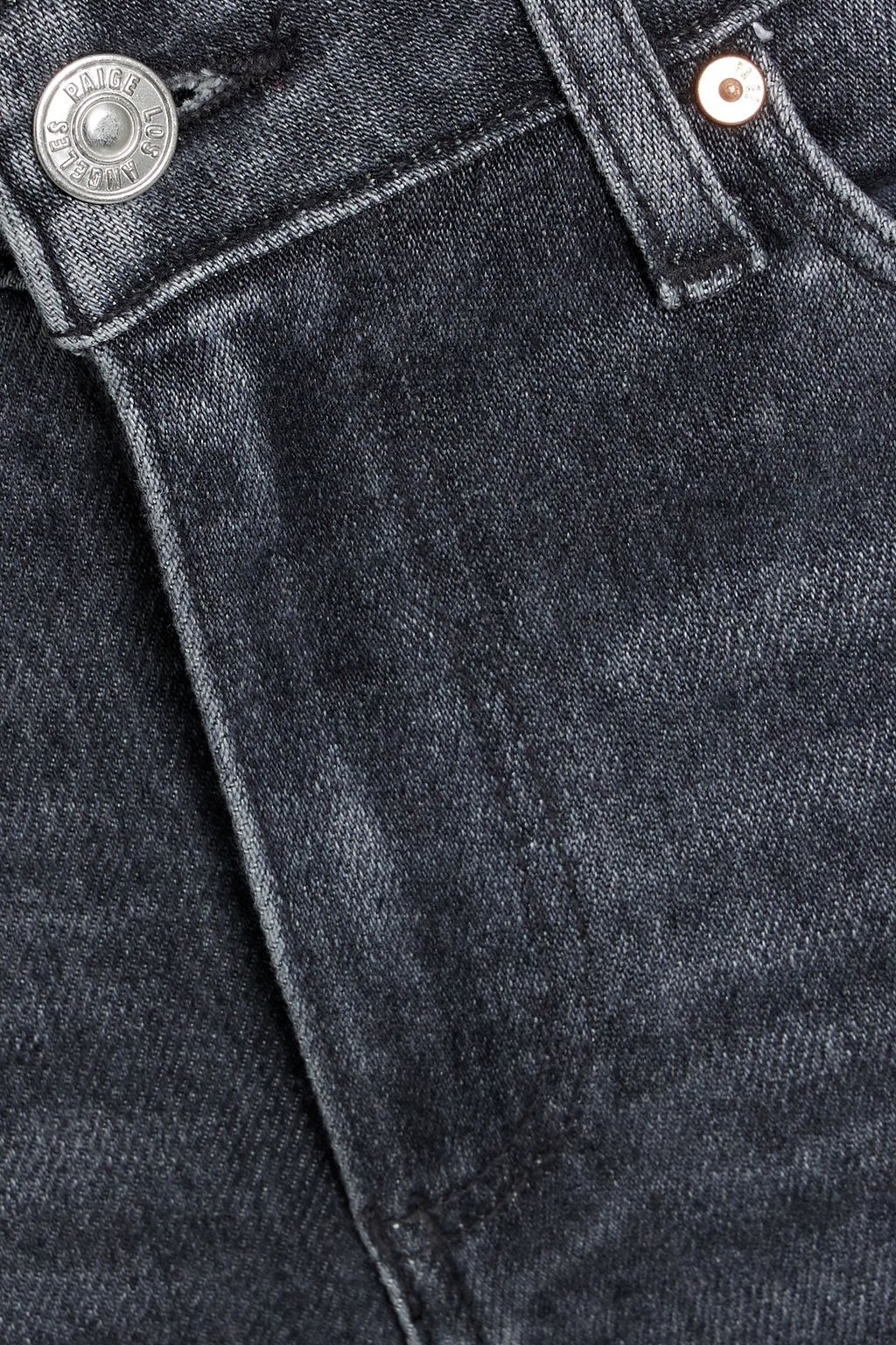 PAIGE Mid-rise flared jeans