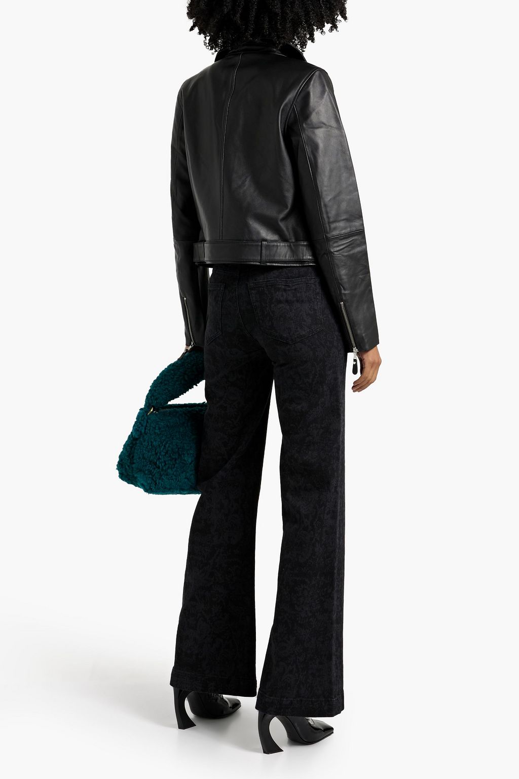 PAIGE Ryanne leather biker jacket
