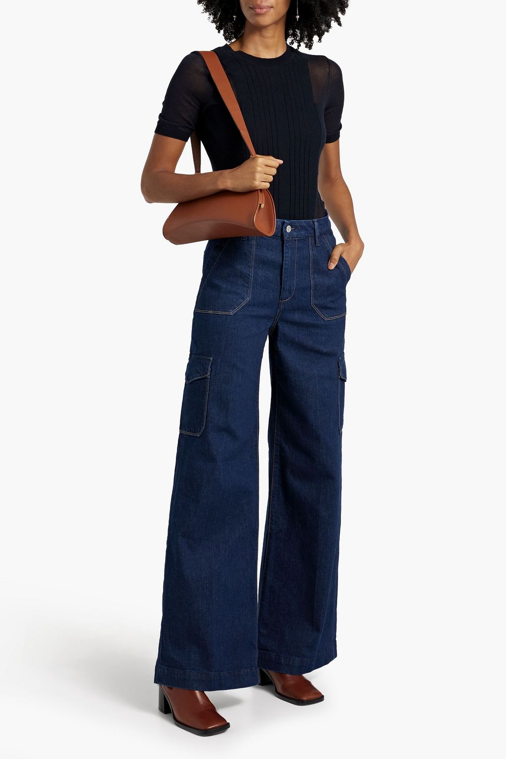 PAIGE Harper high-rise cargo jeans