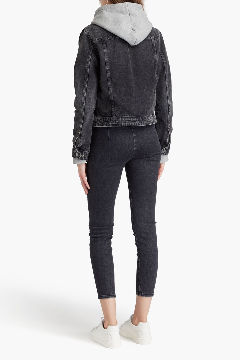 FRAME JETSET CROPPED HIGH-RISE SKINNY JEANS 