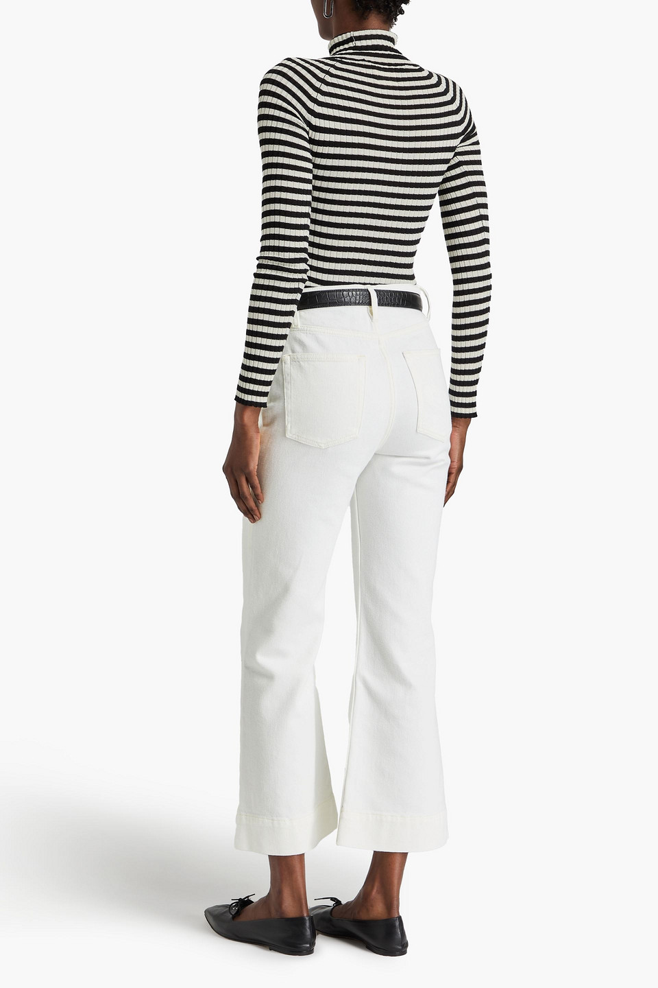 FRAME THE EXTREME HIGH-RISE FLARED JEANS