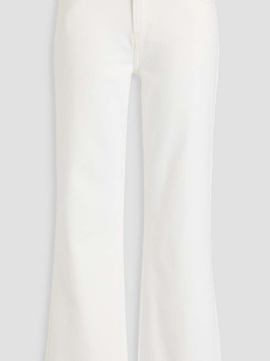 the extreme high-rise flared jeans