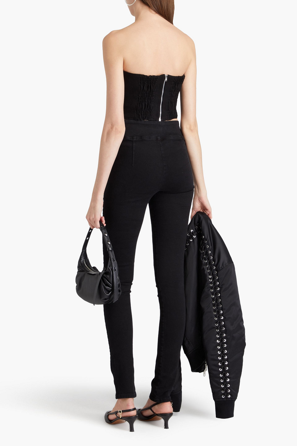 FRAME JETSET HIGH-RISE SKINNY JEANS