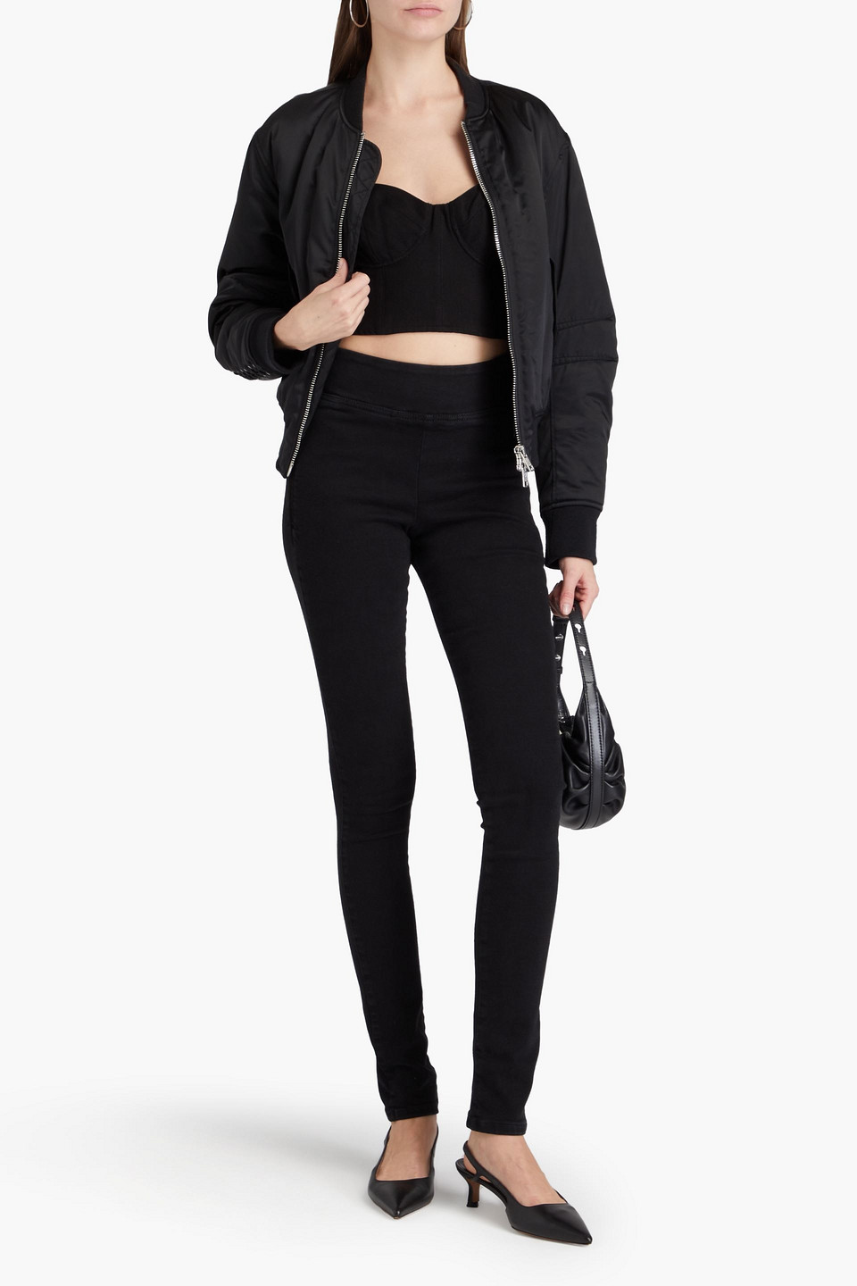 FRAME JETSET HIGH-RISE SKINNY JEANS