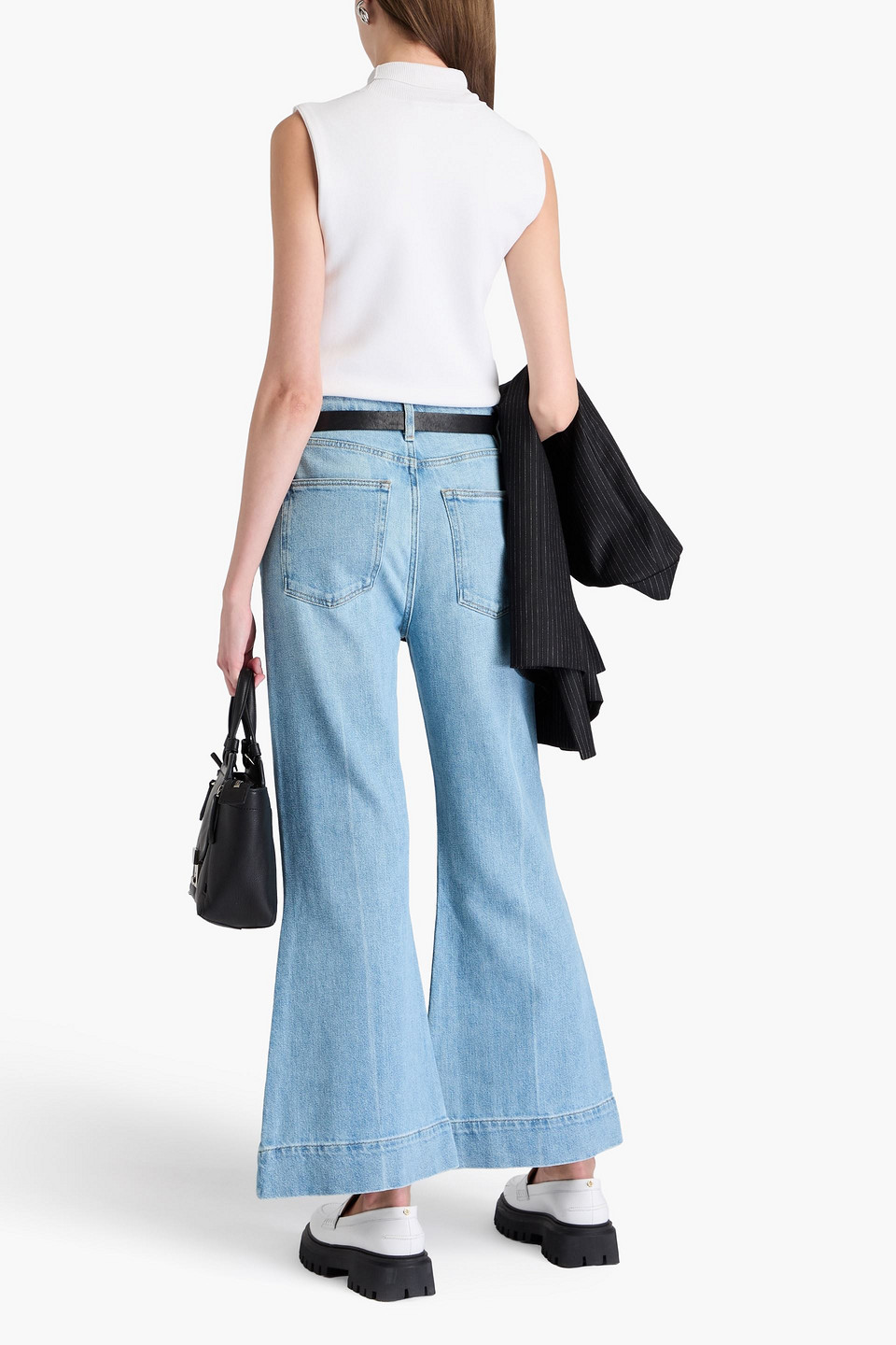 FRAME THE EXTREME HIGH-RISE FLARED JEANS