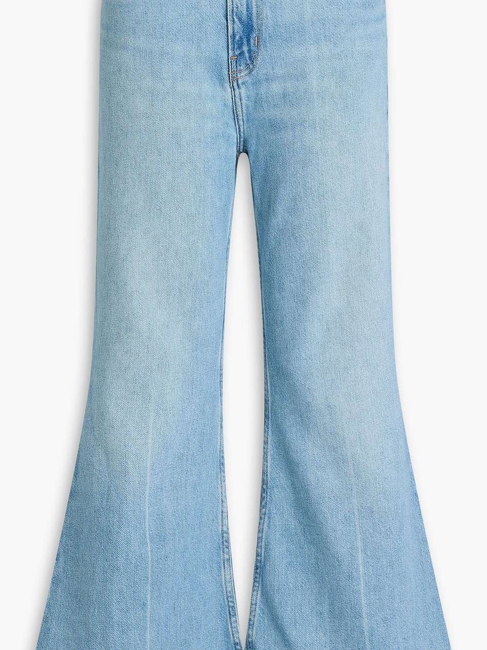the extreme high-rise flared jeans