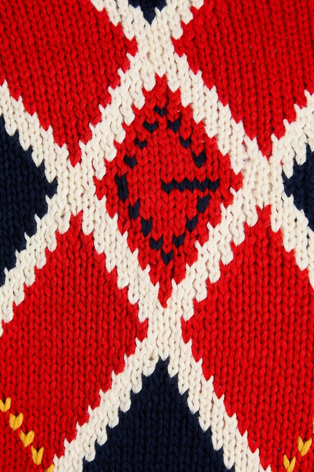 GUCCI كنزة رياضية "أرجيل" من القطن بحبكة الجاكار