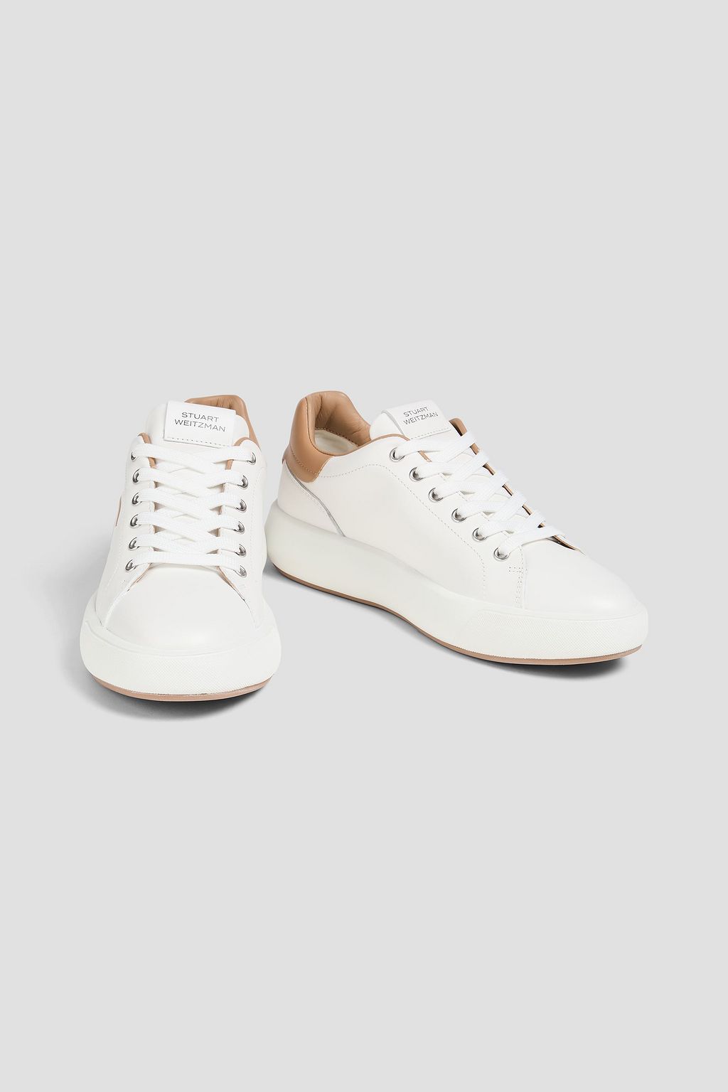 STUART WEITZMAN SW Pro レザー スニーカー バイカラー
