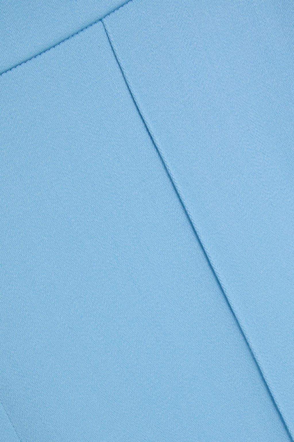 OSCAR DE LA RENTA Wool-twill flared pants