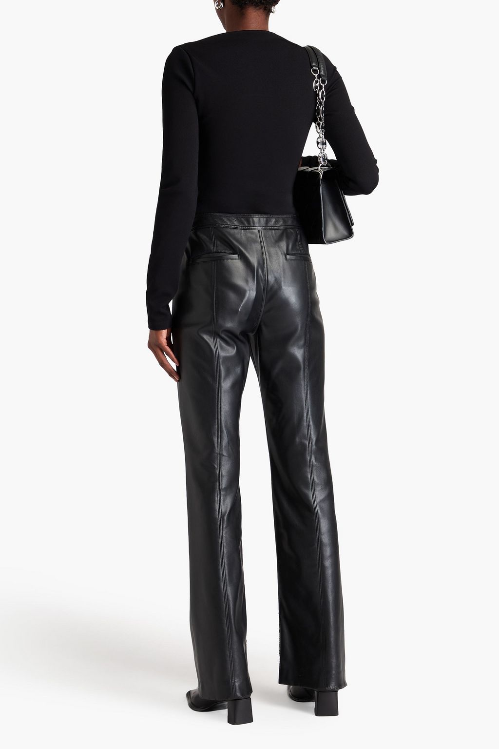 GOLDSIGN Esme asymmetric jersey bodysuit