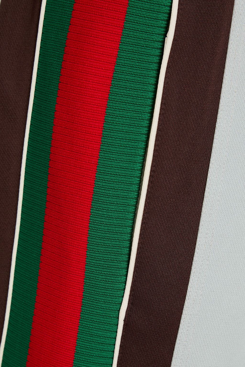 GUCCI بنطال رياضي من الجيرسي بتصميم مخطط