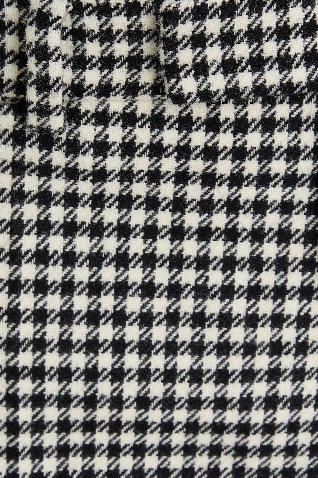 GUCCI Gingham wool-jacquard pants