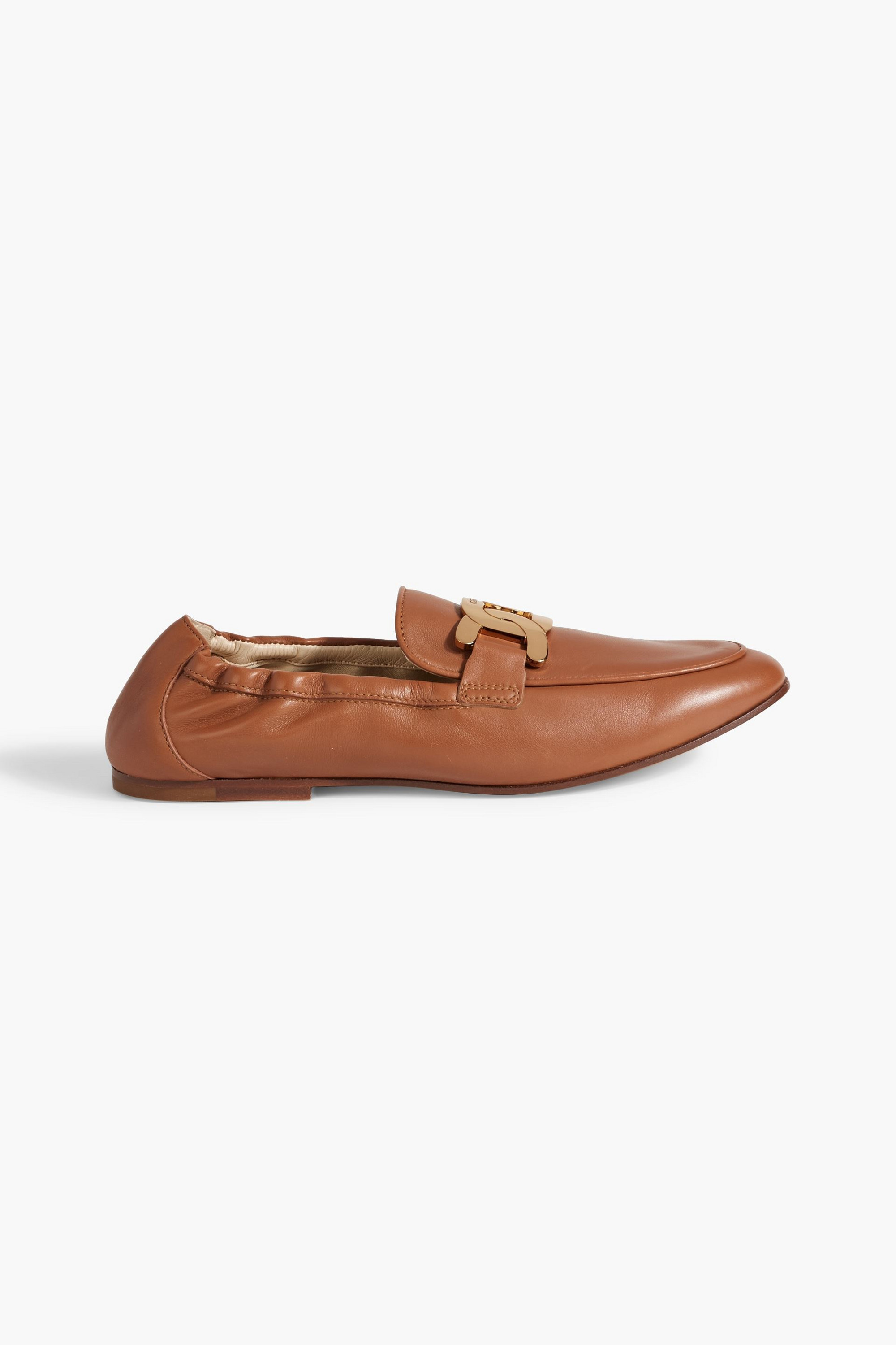 Tod's Embellished leather loafers