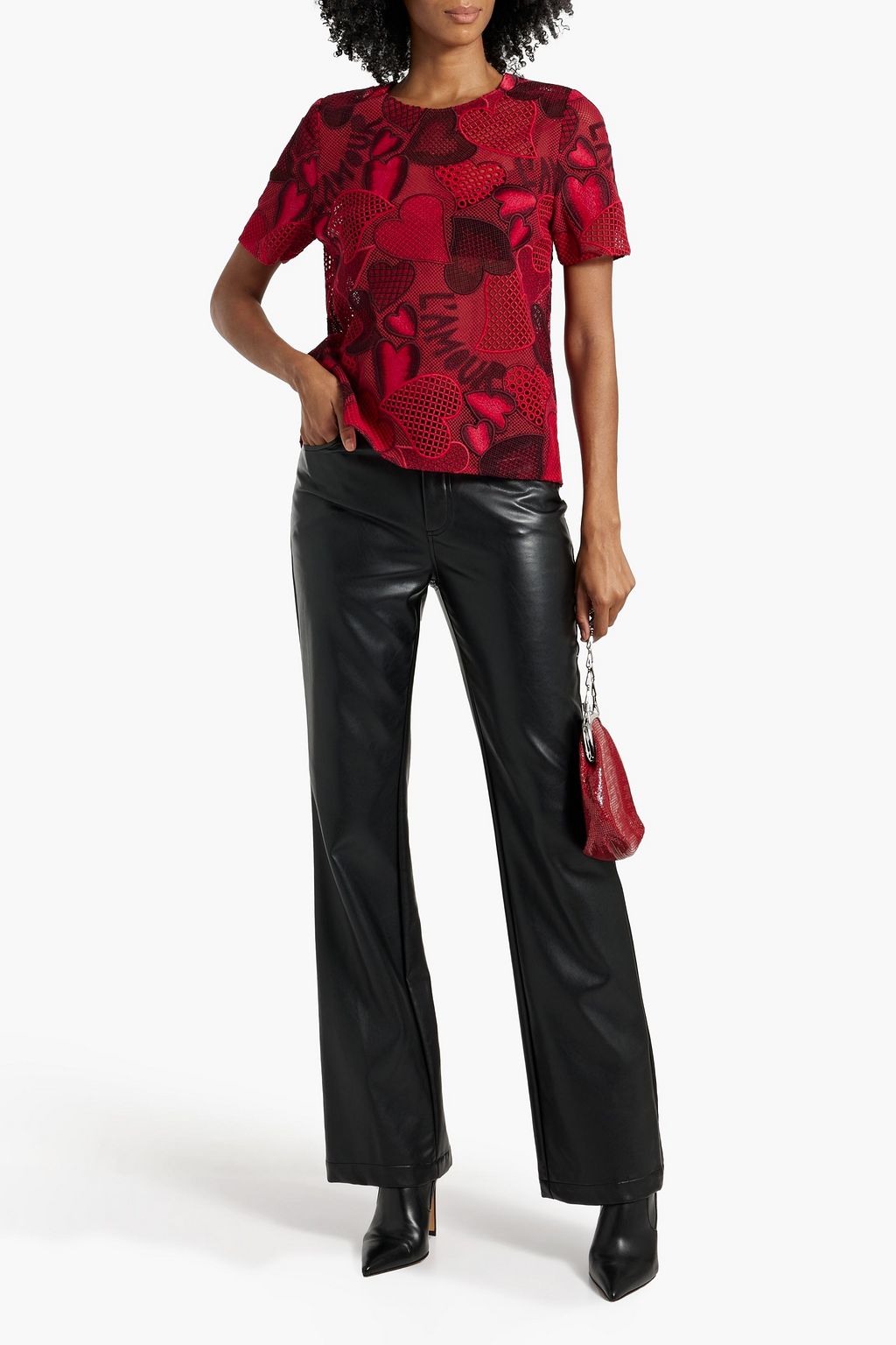 VALENTINO GARAVANI Guipure lace top