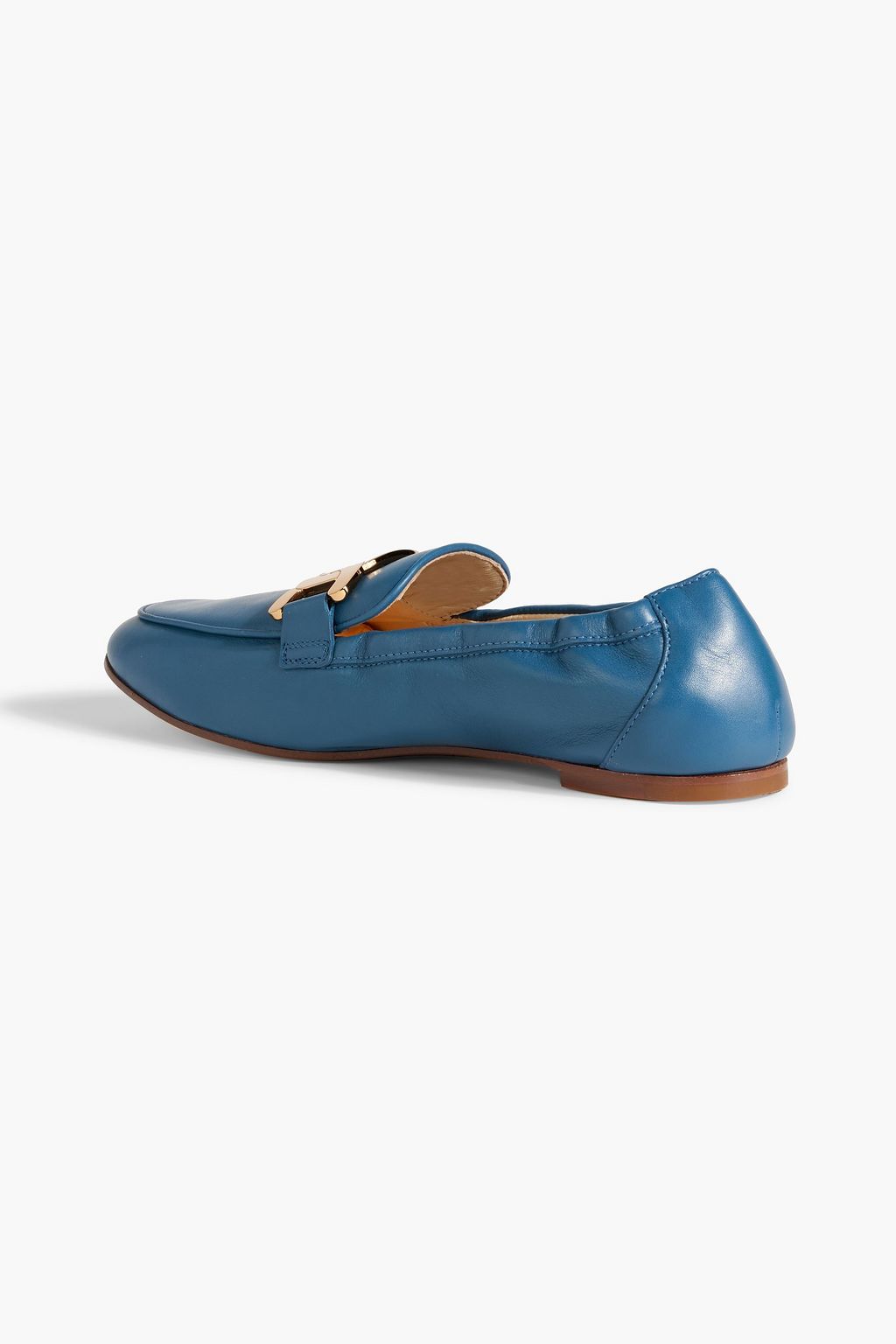 TOD'S Embellished leather loafers